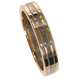 Anillo de oro de 18K Cartier Trinity Plata Dorado