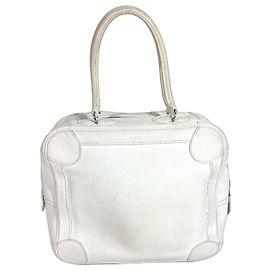 Hermès HERMES Bolsa Box Omnibus PM Branco