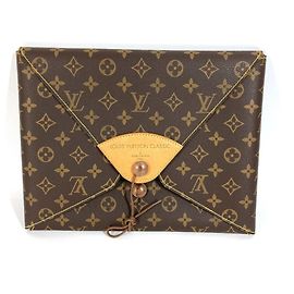 Pochette Classique Monogram Louis Vuitton Marron
