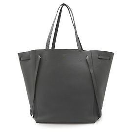 Céline Celine Leather Phantom Medium Tote Bag Grey