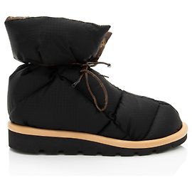 Botas de confort de nylon Monogram Louis Vuitton - Talla 7 / 37 Negro