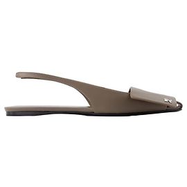Fold sandals - Courreges - Leather - Brown Brown