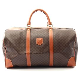 Céline Bolso Boston de cuero PVC Macadam de Celine Castaño