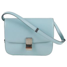 Céline Borsa a spalla classica media Blu