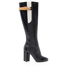 Botas altas de cuero Louis Vuitton Silhouette Negro