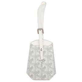 Goyard Name Tag White