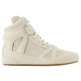 Baskets Senny High Gb - Isabel Marant - Cuir - Blanc Blanc