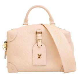 Louis Vuitton Monogram Empreinte Petite Malle Souple Bianco