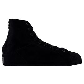 Y3 Nizzastar Hi Sneakers - Y-3 - Leather - Black Black