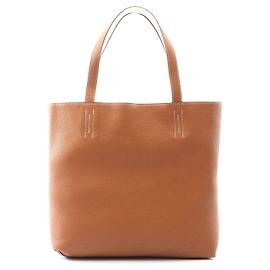 Bolsa tote de couro Double Sens 45 da Hermès Marrom