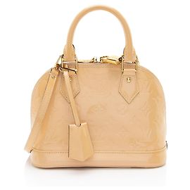 Louis Vuitton Monogram Vernis Alma BB Handtasche Orange