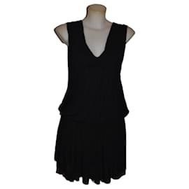 Robe mini Max & Co noire en viscose Noir