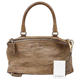 Givenchy Bolsa de Ombro Grande Pandora Marrom