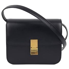 Céline Borsa a spalla classica piccola Nero