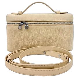 Bolsa Pouch L19 Extra Pocket da Loro Piana Amarelo