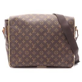 Louis Vuitton Abbesses Shoulder Bag Monogram Brown