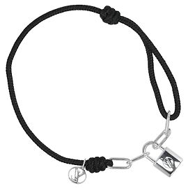 Pulsera de plata Lockit Virgil Abloh de Louis Vuitton Plata Metálico