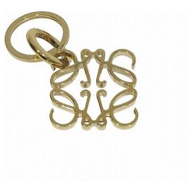 Portachiavi Anagram Loewe D'oro Metallico
