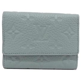 Cartera Pilot Monogram Taurillon Louis Vuitton Azul
