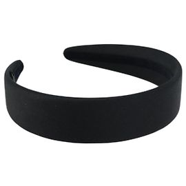CHANEL COCO Marca Katyusha Cappello Satin Nero CC Auth ka1105V Nero