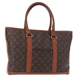 LOUIS VUITTON Bolsa de Mão Weekend PM Monogram M42425 LV Auth 157721 Monograma
