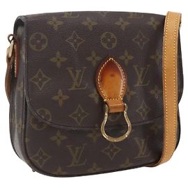 LOUIS VUITTON Monogram Saint Cloud MM Shoulder Bag M51243 LV Auth 158332 Monogram