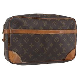 LOUIS VUITTON Clutch Compiegne 28 M51845 Auth LV ka1082 Monogramm