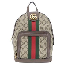 Gucci Ophidia 547965 9U8BT Rucksack Braun Beige