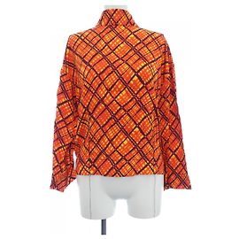 Marni Hemd Braun Rot Gelb