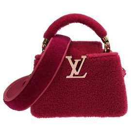 Louis Vuitton Capucines Mini Handbag Fuschia