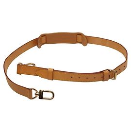 Louis Vuitton Beige Leather Shoulder Strap Beige