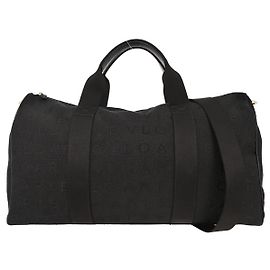 Bulgari Bvlgari Logomania Handbag Canvas Black