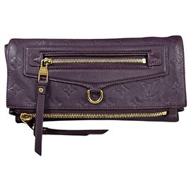 Bolsa Clutch Monogram Empreinte Petillante da Louis Vuitton Multicor Roxo
