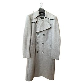 Autre Marque ✨ Langer Mantel für Herren Stratoljac Grau – Premium-Wolle & Ikonischer Stil Grau