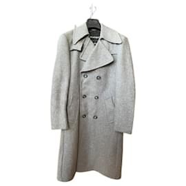 Autre Marque-✨ Long Coat for Men Stratoljac Grey – Premium Wool & Iconic Style-Grey