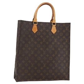 LOUIS VUITTON Sac Plat Monogram M51140 LV Auth bs32005 Monogramme