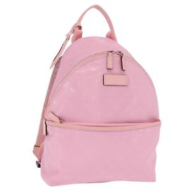 GUCCI GG Implementation Backpack PVC Silver Pink 271327 Auth ka1055 Silvery Pink
