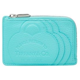 Tiffany & Co Tiffany Blue Leather Coin Purse Other