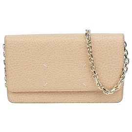 Maison Martin Margiela Borsa a tracolla Stitch Chain Wallet Marrone