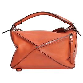 Loewe Salmon medium Puzzle bag Orange