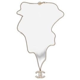 Chanel Collana in strass CC per il 100° anniversario D'oro