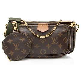Multi-Pochette Accessoires en Toile Monogram Louis Vuitton Marron