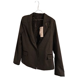 Veste noire et grise ikks Marron Noir
