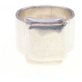 Hermès Hermes Band Ring in Sterling Silver Other