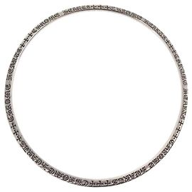 Bracciale Bangle Spacer NTFL Chrome Hearts Ag925 Argento Auth 159496SM Argento