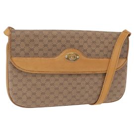 Gucci Borsa a Spalla Micro GG Supreme PVC Beige Oro 104 004 0024 Auth BA9178 Beige D'oro