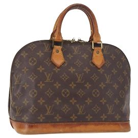 LOUIS VUITTON Monogram Alma Handtasche M51130 LV Auth BA9027 Monogramm