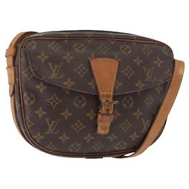 LOUIS VUITTON Bolsa de Ombro Monogram Jeune Fille GM M51225 LV Auth 157367 Monograma