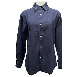 Autre Marque Camisa 45R de algodão Azul Azul marinho