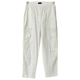 Linen Baker-Hose von Theory Weiß